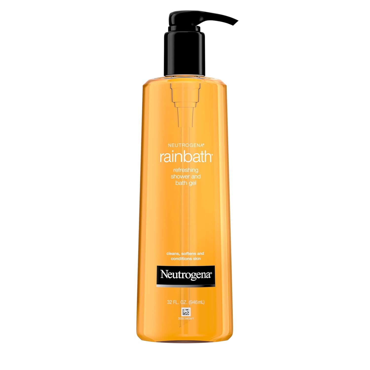 Neutrogena Rainbath Cleansing Shower & Bath Gel, Daily Moisturizing Body Wash Cleanser & Shaving Gel for Men & Women, Clean-Rinsing Creamy Lather for Softer & Smoother Skin, Original Scent, 32 fl.ÛøOz