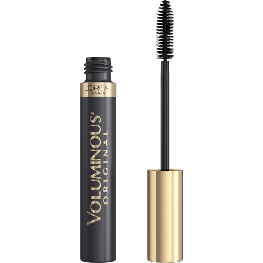 LÛªOreal Paris Original Voluminous Mascara, Building Mascara Volume and Length Formula, Washable, Blackest Black, 0.26 Fl Oz., 1 Count