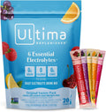 Ultima Replenisher Daily Electrolyte Powder ÛÒ Original Variety Pack, 20 Stickpacks ÛÒ Zero Sugar Hydration Packets with 6 Electrolytes and Minerals ÛÒ Sugar Free, Plant Based & Keto Friendly Drink Mix