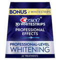 Crest 3D Whitestrips Professional Effects ÛÒ Teeth Whitening Kit, 22 Treatments (20 + 2 Bonus), Each with 1 Upper/1Lower, 44 Strips ÛÒ Crest 3DWhite Teeth Whitening Strips