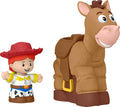 Fisher-Price Little People Toddler Toys Disney Pixar Toy Story BobbinÛª Bullseye Horse & Jessie Figures for Pretend Play Kids Ages 18+ Months
