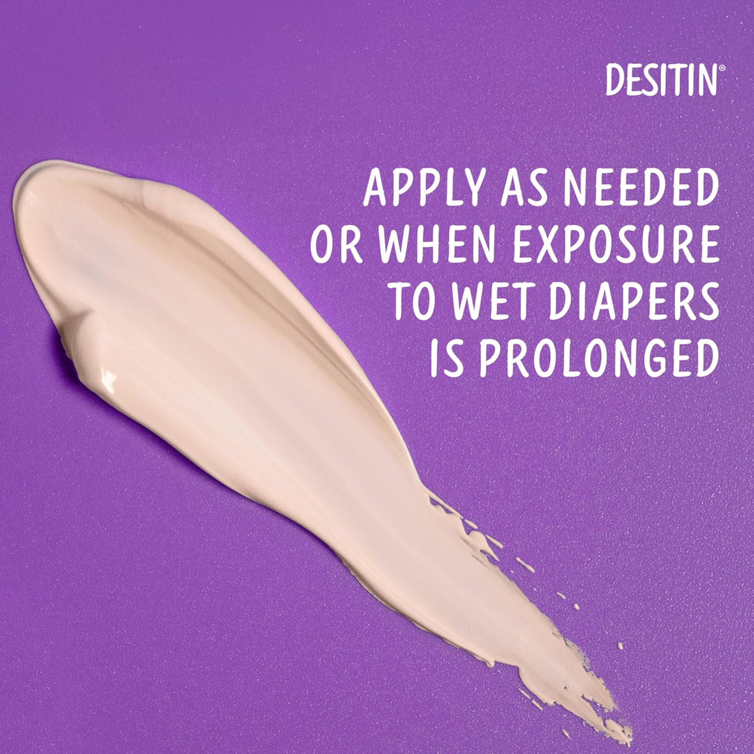 Desitin Maximum Strength Baby Diaper Rash Cream, 40% Zinc Oxide, Hypoallergenic No Added Parabens & Dyes, Protects & Relieves BabyÛªs Skin for Up to 12 Hours, Prevents Diaper Rash, 4.8 oz Tube