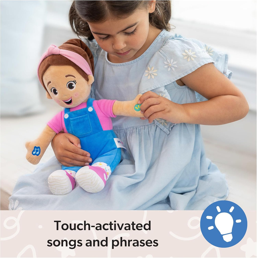 Ms. Rachel Official Speak & Sing Doll, 16Û Tall Interactive Toy with 4 Songs & 16+ Phrases, Toddler Toys for Girls & Boys Ages 6 Months to 3+ Years.