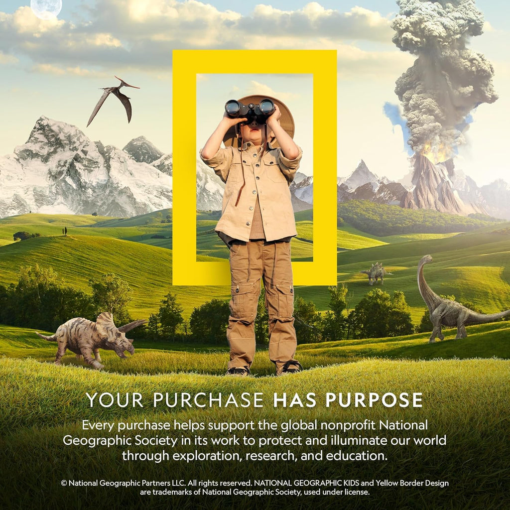 NATIONAL GEOGRAPHIC Air Rocket Toy ÛÒ Ultimate LED Rocket Launcher for Kids, Jump and Launch The Light Up, Air Powered, Foam Tipped Rockets up to 100 Feet
