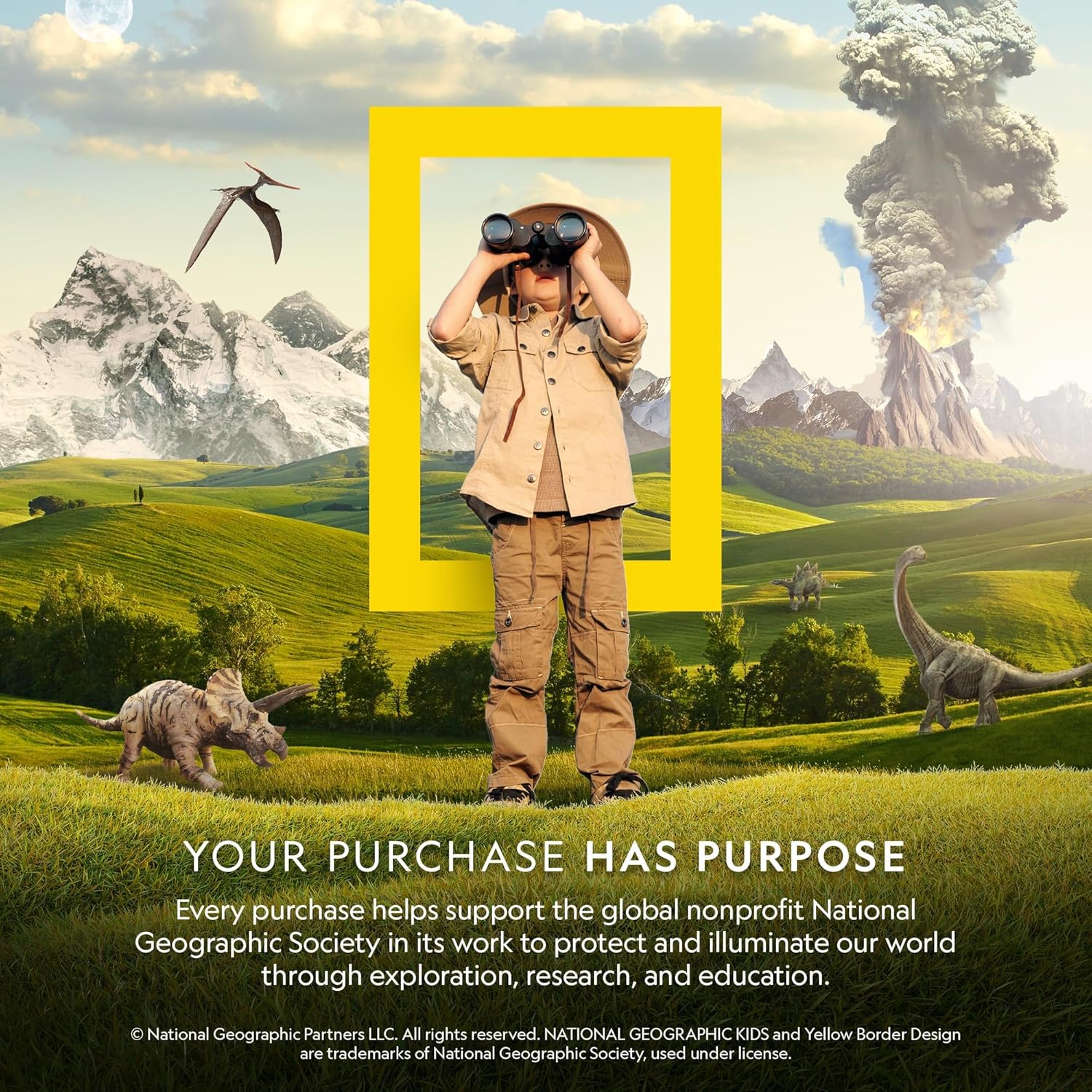 NATIONAL GEOGRAPHIC Air Rocket Toy ÛÒ Ultimate LED Rocket Launcher for Kids, Jump and Launch The Light Up, Air Powered, Foam Tipped Rockets up to 100 Feet