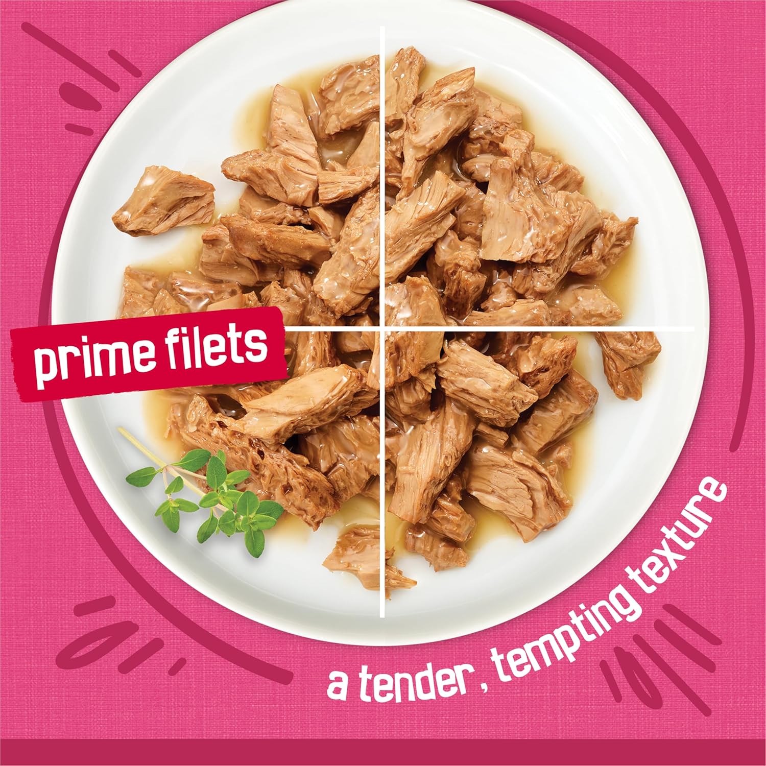 Purina Friskies Gravy Wet Cat Food Variety Pack, SurfinÛª and TurfinÛª Prime Filets Favorites - (Pack of 40) 5.5 oz. Cans