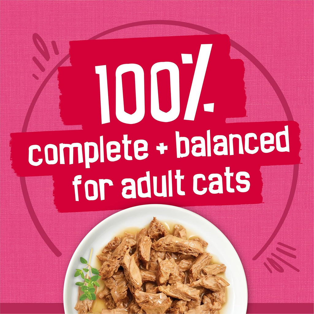 Purina Friskies Gravy Wet Cat Food Variety Pack, SurfinÛª and TurfinÛª Prime Filets Favorites - (Pack of 40) 5.5 oz. Cans